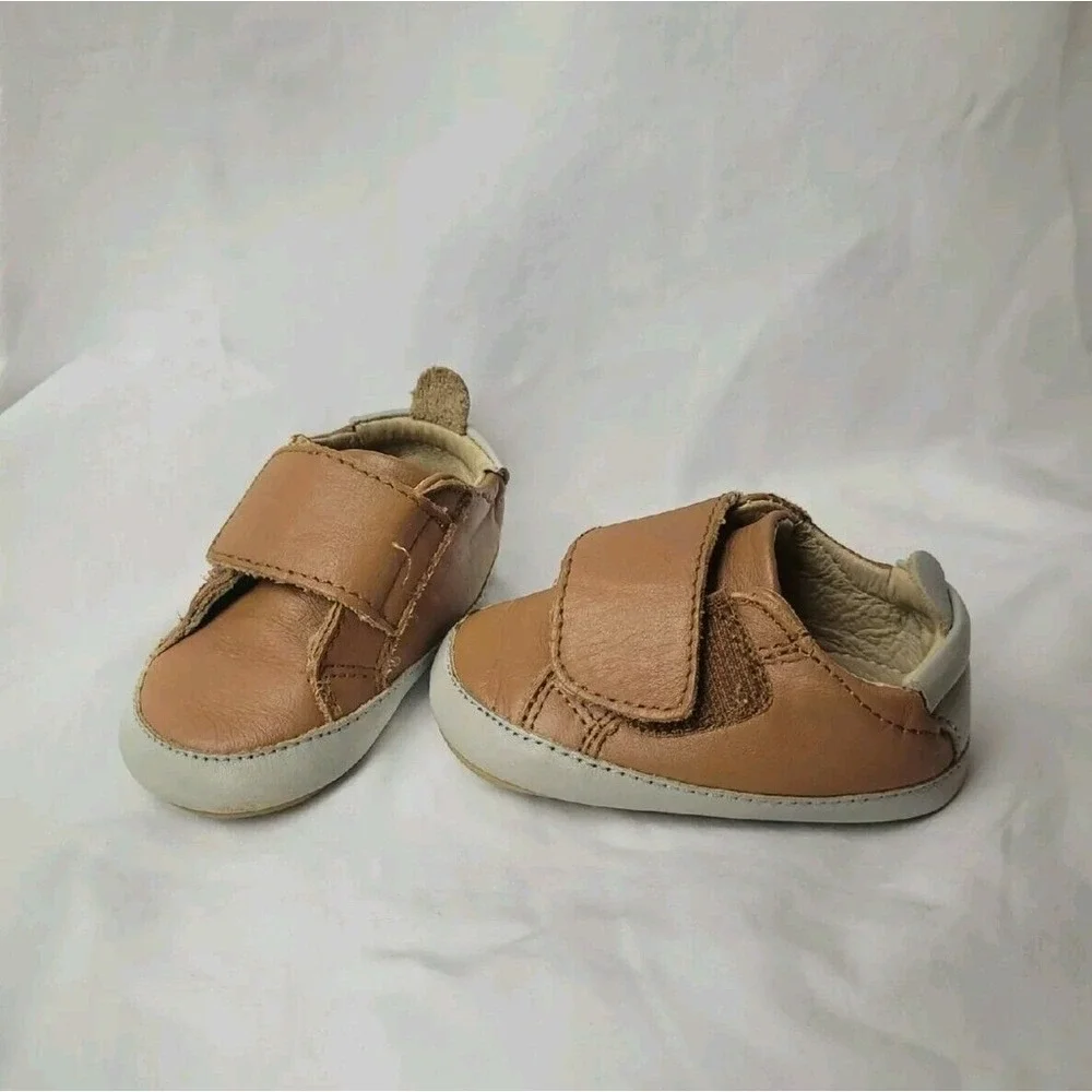 Old Soles Girl's & Boy's Wendle Hook and Loop Closure Sneakers Size 2 3/6 Mos